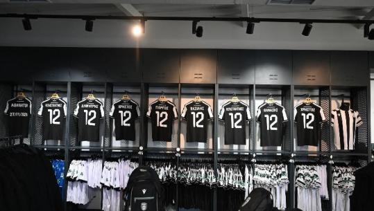 Çfarë gjesti nga PAOK-u, tetë fanella për 8 tifozët që ndërruan jetë! Simbolika e numrit 12-të