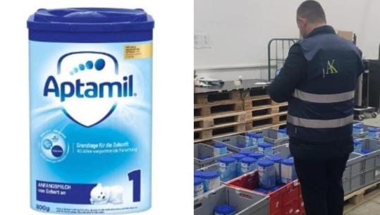 Qumësht formule bebesh me toksina të rrezikshme, Autoriteti Kombëtar i Ushqimit tërheq nga tregu produktin ‘Aptamil 1 Prontura’