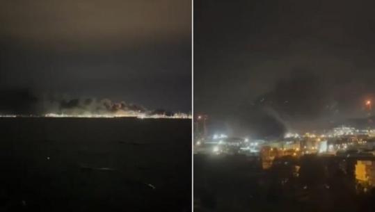 Shpërthim i fuqishëm në rafinerinë më të madhe të naftës në Turqi (VIDEO)