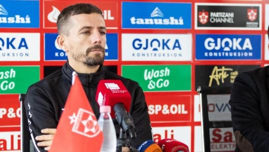 Trajneri i Partizanit 'ndez' sfidën, Kërnaja: AF Elbasani s'është në rangun tonë