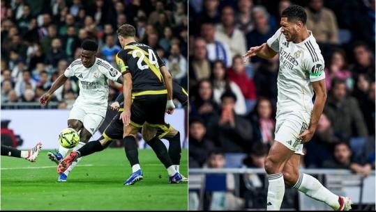 GOLAT/ Mbappe i jep fitoren Realit në minutën e 100-të, 'Galaktikët' mposhtin 2-1 Vallecanon! Dëmtohet Bellingham, fërshëllima në 'Bernabeu'