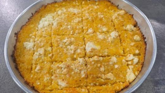 Byrek me kungull dhe djathë pa petë nga zonja Albana