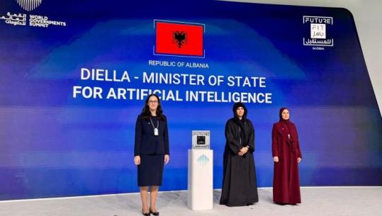 ‘Diella’ vlerësohet me Çmimin “Future Fit Seal” në Samitin e Qeverive Botërore, në Emiratet e Bashkuara Arabe