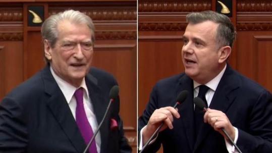 'Sali, laj gojën'/ Balla i përgjigjet kreut të PD: Je non grata nga SHBA dhe i akuzuar për korrupsion, na bën si i ndershëm (VIDEO)