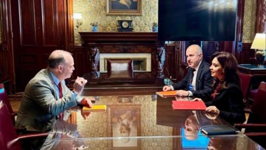 Takimi me Asistentin e Trump në Shtëpinë e Bardhë, Spiropali: Shqipëria krah SHBA-ve në çështjet e sigurisë!