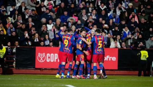 GOLAT/ Albacete 'ferri' i të mëdhave, Barcelona fiton 1-2 me vuajtje dhe kalon në gjysmëfinalet e Kupës së Mbretit