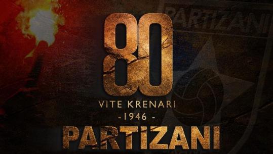 FK Partizani feston sot 80 vite histori në futbollin shqiptar