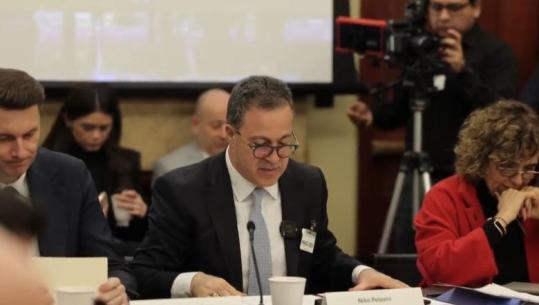 Niko Peleshi flet në Kongresin Amerikan: Shqipëria po forcon partneritetin strategjik me SHBA-të, po rrisim investimet për sigurinë dhe mbrojtjen