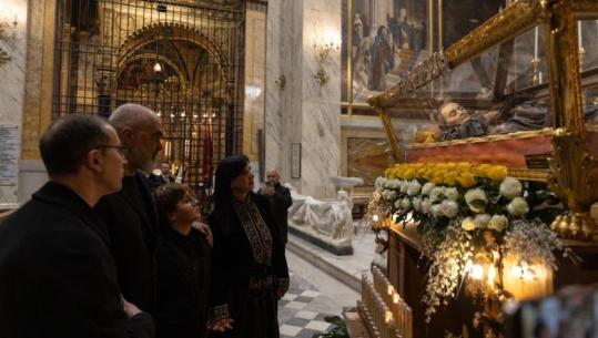 Vizita në Vatikan, Rama publikon fotografitë nga Genazzano: Që nga 1467 asnjë kryetar shteti ose qeverie shqiptare nuk e kishte shkelur pragun e bazilikës