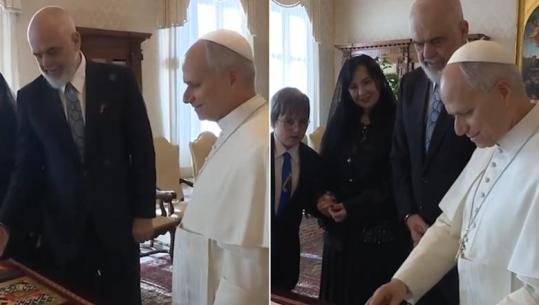 Vizita në Vatikan, kryeministri Rama ndan videon: Çaste të bukura nga takimi me Papa Leone XIV