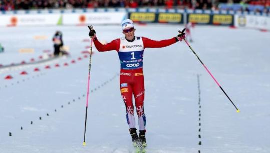 Klaebo i padiskutueshëm në Cross-Country, Norvegjia udhëheq Lojërat Olimpike! Breeze Johnson e artë në 'Downhill'