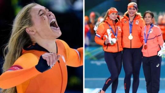 'Milano-Cortina'/ Dy rekorde olimpike thyhen brenda një gare, Jutta Leerdam e artë në patinazhin e shpejtësisë! Philipp Raimund kampion në kërcimin me ski