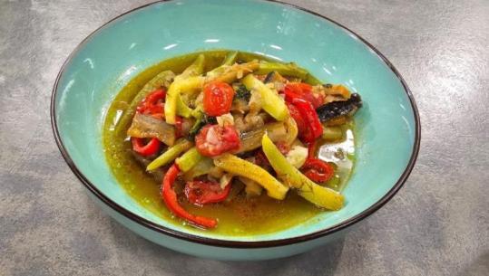 Gjellë tigani me perime nga zonja Albana