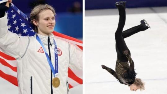 'Milano Cortina'/ Ilia Malinin shokon botën me lëvizjen që ishte ndaluar për 48 vite, fiton medaljen e artë në patinazhin artistik (VIDEO)