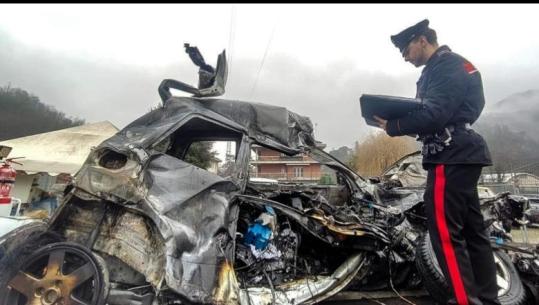 Vetura përplaset ‘kokë më kokë’ me kamionin në Itali, humb jetën mes flakëve 32 vjeçari shqiptar (EMRI + FOTO)