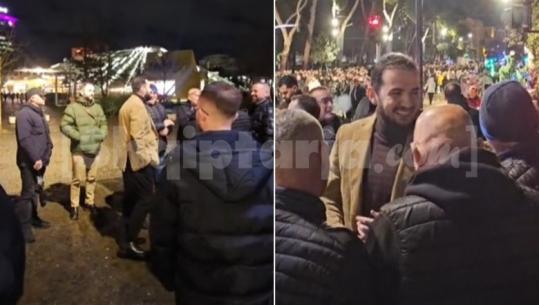 Salianji në protestën e PD, i qëndron larg ‘frontit’ 