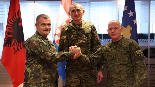 Shqipëri-Kosovë-Kroaci forcojnë bashkëpunimin ushtarak, Vengu: Stërvitja e parë trilaterale do të zhvillohet gjatë këtij viti