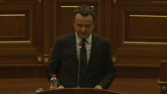 Seanca për votimin e qeverisë së re të Kosovës, Kurti: Barazimi i drejtuesve të UÇK-së me regjimin e Millosheviçit, është i papranueshëm