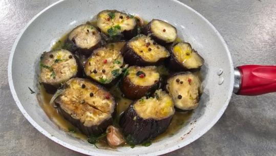 Patëllxhanë me hudhra nga zonja Albana