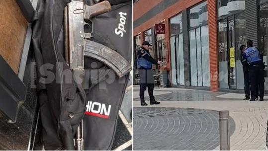 Tentohet të grabitet banka në Tiranë, autori i pamaskuar futet brenda me kallash dhe qëllon në dysheme! Report Tv siguron VIDEON e arrestimit