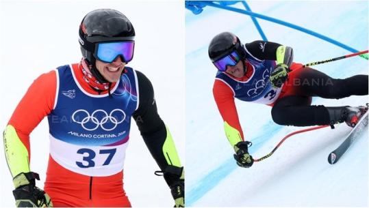 'Milano Cortina'/ Denni Xhepa gati për garën e dytë në Olimpiadë, skiatori i Shqipërisë garon sot në Slalomin Gjigant