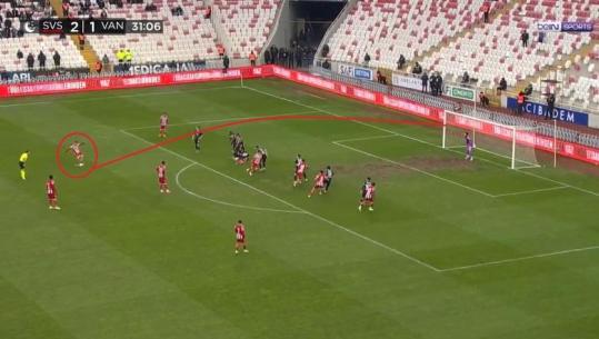 VIDEO/ Dy gola për katër minuta me Sivassporin, Rey Manaj rikthehet me dopietë në Turqi