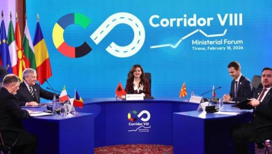 Tiranë/ Ministeriali i Korridorit VIII! Spiropali: Shqipëria nyje e besueshme e këtij projekti! Tajani: Do ju mbështesim që të bëheni pjesë e BE