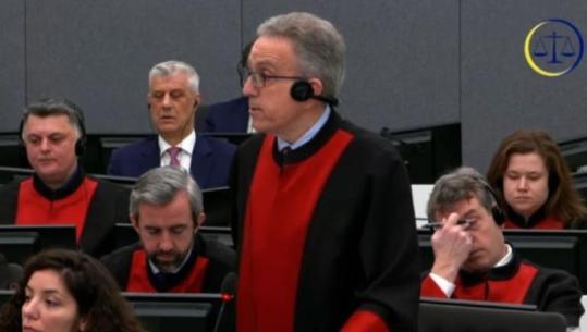 Mbrojtja e Thaçit përfundon fjalën, kërkon vendim shfajësues nga Gjykata e Hagës