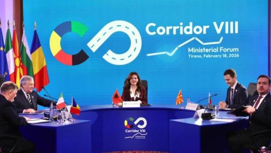 Korridori VIII/ Nga Tirana angazhim evropian për projektin, Shqipëri, Itali, RMV, Bullgari dhe Rumani: Projekt strategjik