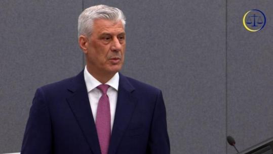 Seanca përmbyllëse në Hagë, nis fjala përfundimtare e Thaçit: Urime Kosovës për festën e pavarësisë 