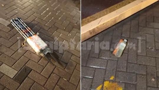 Sulmi i 'grupit të zjarrit' ndaj Kryeministrisë, në bulevard shihen edhe fishekzjarrë e molotovë të pashpërthyera