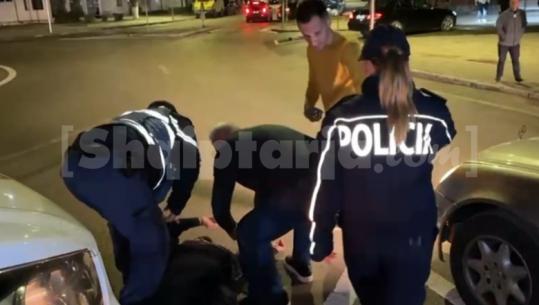 Trafiku kilometrik në aksin Maliq - Moglicë, policia bllokon qarkullimin në hyrje të Maliqit! Qytetarja humb ndjenjat gjatë debatit me efektivët