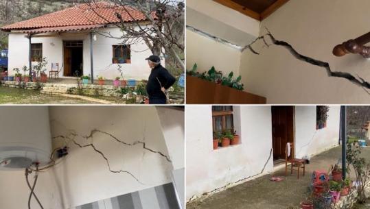 Shkarjet, në Paftal të Beratit një banesë rrezikon shembjen! Çifti i të moshuarve bën apel për ndihmë