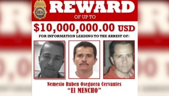 Vritet në Meksikë “El Mencho” i shumëkërkuari numër një mes narkotrafikantëve! DEA ofronte 15 milionë dollarë për kapjen e tij 