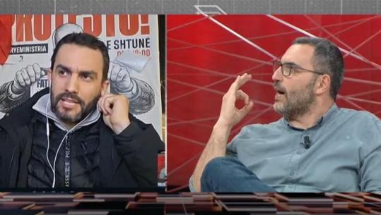 ‘Mos u fshi pas gishtit, po bashkëpunon me Saliun’- Qori ‘përplaset’ me Lapajn: Ç’thua? Unë iki nga sheshi sa herë proteston Berisha