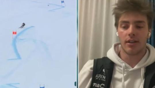 Mbajti flamurin e Shqipërisë në Lojërat Olimpike Dimërore, skiatori Deni Xhepa për Report TV: Në këtë sport asnjëherë s‘i dihet, ke vetëm 1 minutë të bësh zbritjen më të mirë në jetë