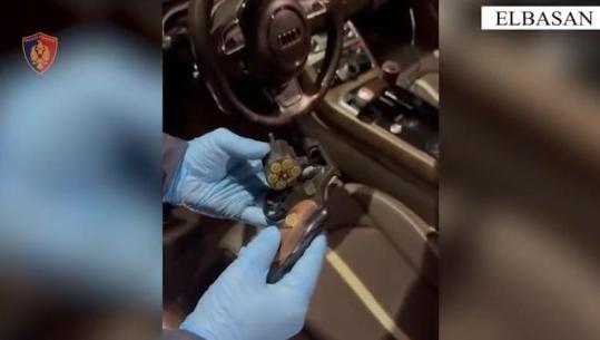 E kishte kthyer Audin në 'makinë policie' për t'i shpëtuar kontrolleve, kapet me armë zjarri 32 vjeçari në Elbasan