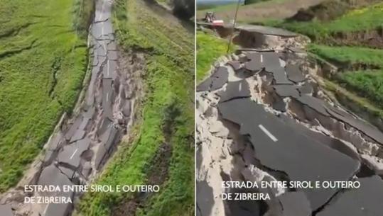Shembja e aksit Librazhd-Pogradec, Rama ironizon me rrugën e shkatërruar në Portugali: Opozita atje është në gjumë dhe nuk ka denoncuar ende në SPAK aferën (VIDEO)