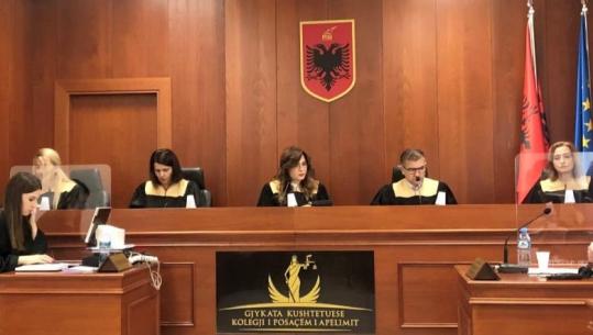 Kolegji i Posaçëm i Apelimit mbyll pa vendim përfundimtar vetingun për ish gjyqtaren Mimoza Margjeka