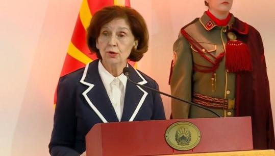 Begaj vizitë në Shkup/ Presidentja e Maqedonisë së Veriut: Ura të rëndësishme lidhëse mes dy vendeve janë pakicat etnike