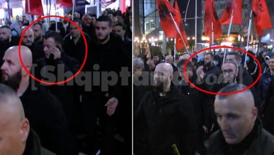 VIDEOLAJM/ Bardhi e Noka koordinojnë protestën me celular