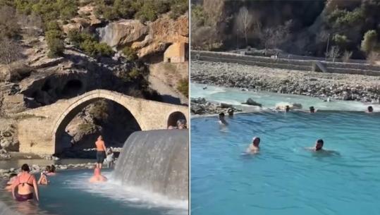 Përmet/ Në fazë transformimi të plotë, fluks vizitorësh në Banjat e Bënjës gjatë fundjavës që lamë pas