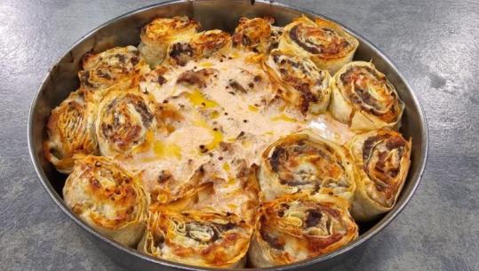 Role me mish të grirë në furrë nga zonja Albana 