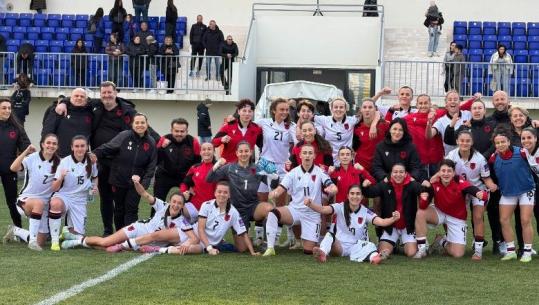 Shqipëria e vajzave i nis me sukses kualifikueset e Botërorit 2027, përmbys 1-2 Malin e Zi në udhëtim! Dopietë nga Megi Doçi