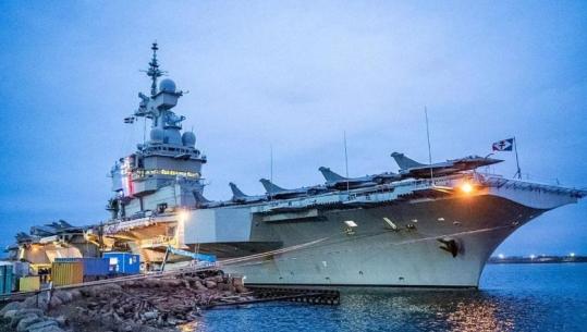 Macron dërgon aeroplanmbajtësen 'Charles de Gaulle' në Mesdhe