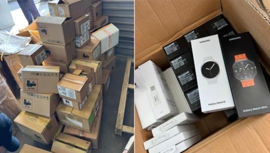 Tiranë/ ‘Apple’ dhe ‘Samsung’, bllokohen 920 pajisje elektronike në Rinas