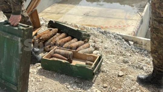 Vlorë/Gjenden 160 predha të paplasura, i përkasin Luftës II Botërore! Forcat Xhenio operacion nga dje për heqjen e tyre