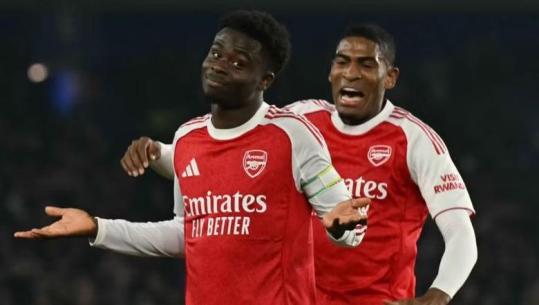 VIDEO/ Saka nderon Arsenalin në udhëtim, një gol i jep fitoren kundër Brighton