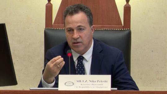 Ndryshimet në rregulloren e Kuvendit, Peleshi: Këto ditë do të ftoj kryetarët e grupeve parlamentare për diskutime