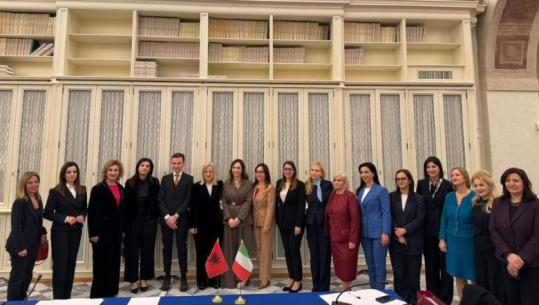 Delegacioni i Kuvendit takon zv/presidenten e Senatit italian, Spahiu: Vlerësim për marrëdhëniet e shkëlqyera dhe forcimit të partneritetit